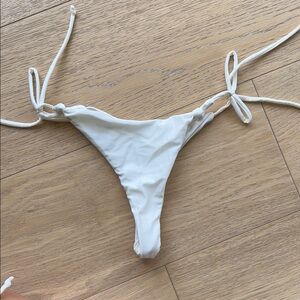 Boutine LA White String Bikini Bottom